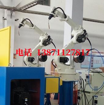 阿克塞弧焊机器人工作站
